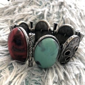 Vintage stone bracelet
